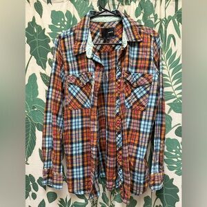 Hurley Button Flannel